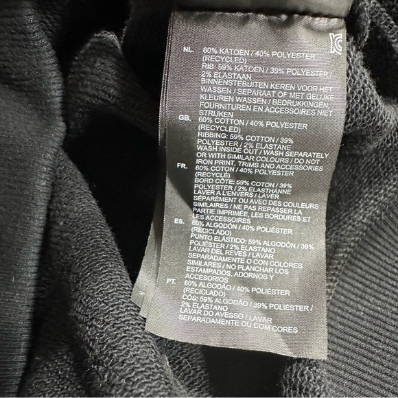 NWT G-Star Raw Mens The Raw Definition Black Cotton knit Sweater Size Large - Picture 12 of 14